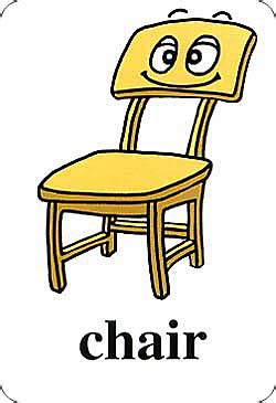 椅子英文